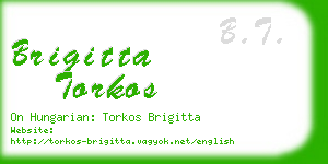 brigitta torkos business card